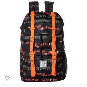 NWT Herschel Kid’s Little America Creepers Black